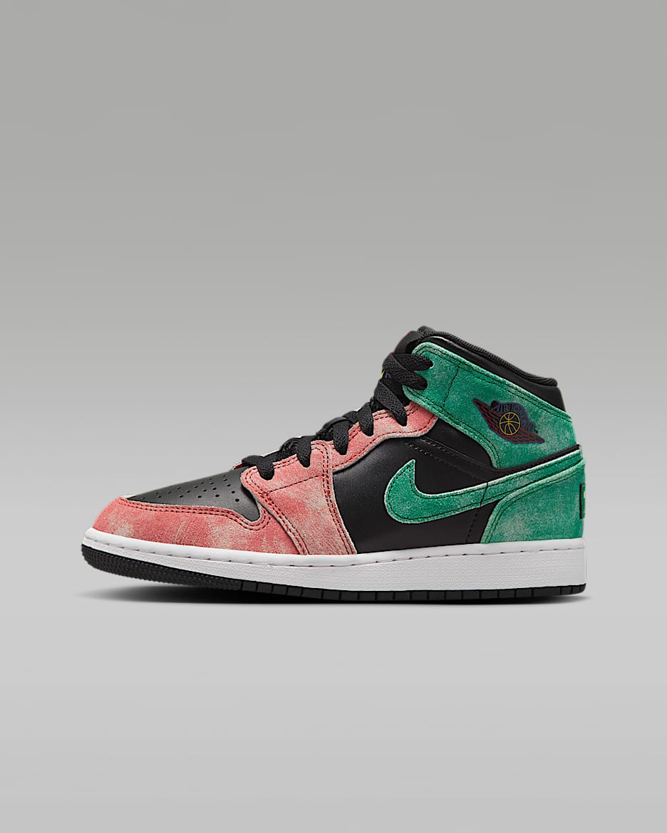 【直販限定商品】エア ジョーダン 1 MID SE スニーカー NIKE公式】エア ジョーダン 1 MID SE ジュニアシューズ